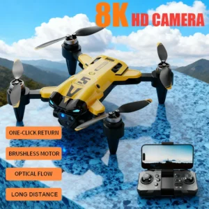M5 RC Drone – 8K Professional Quadcopter with FPV Camera, WiFi & Racing Remote